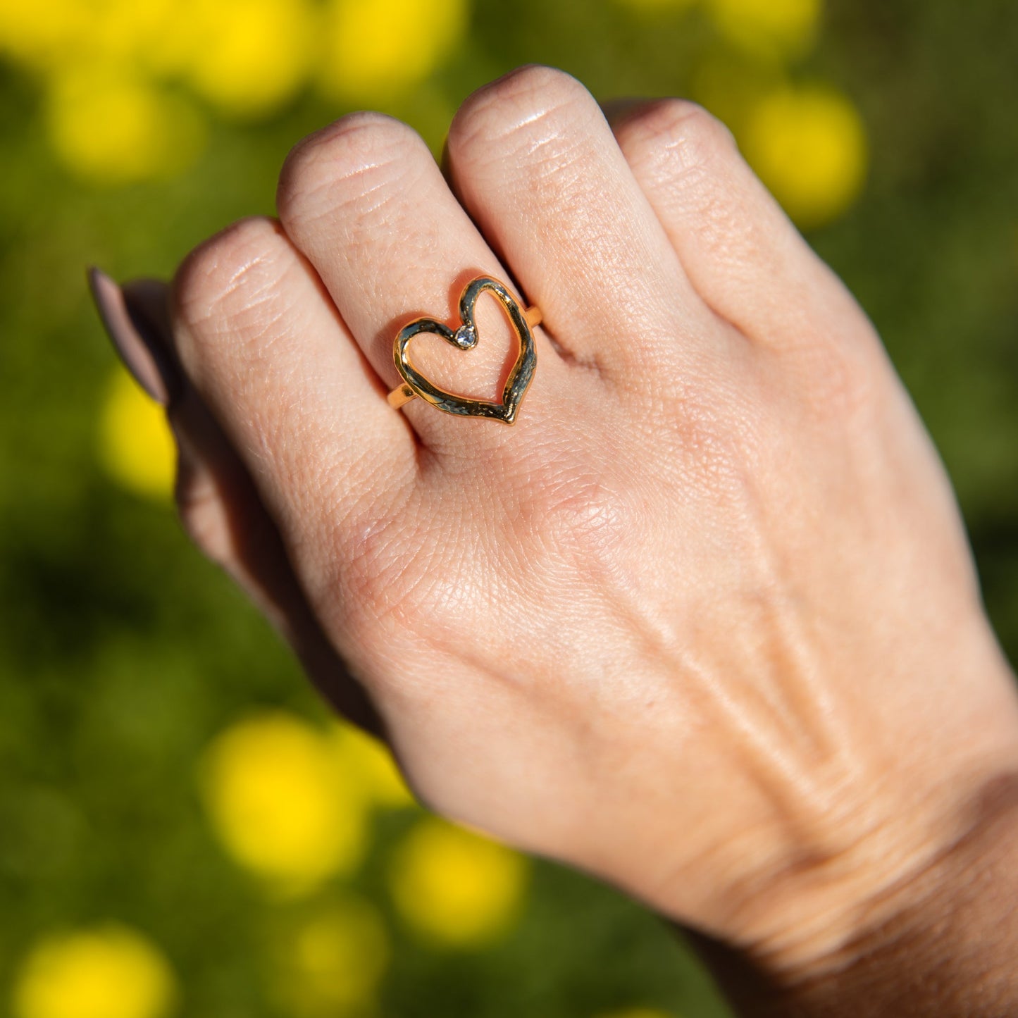 Anillo Corazón Ajustable - 2x1