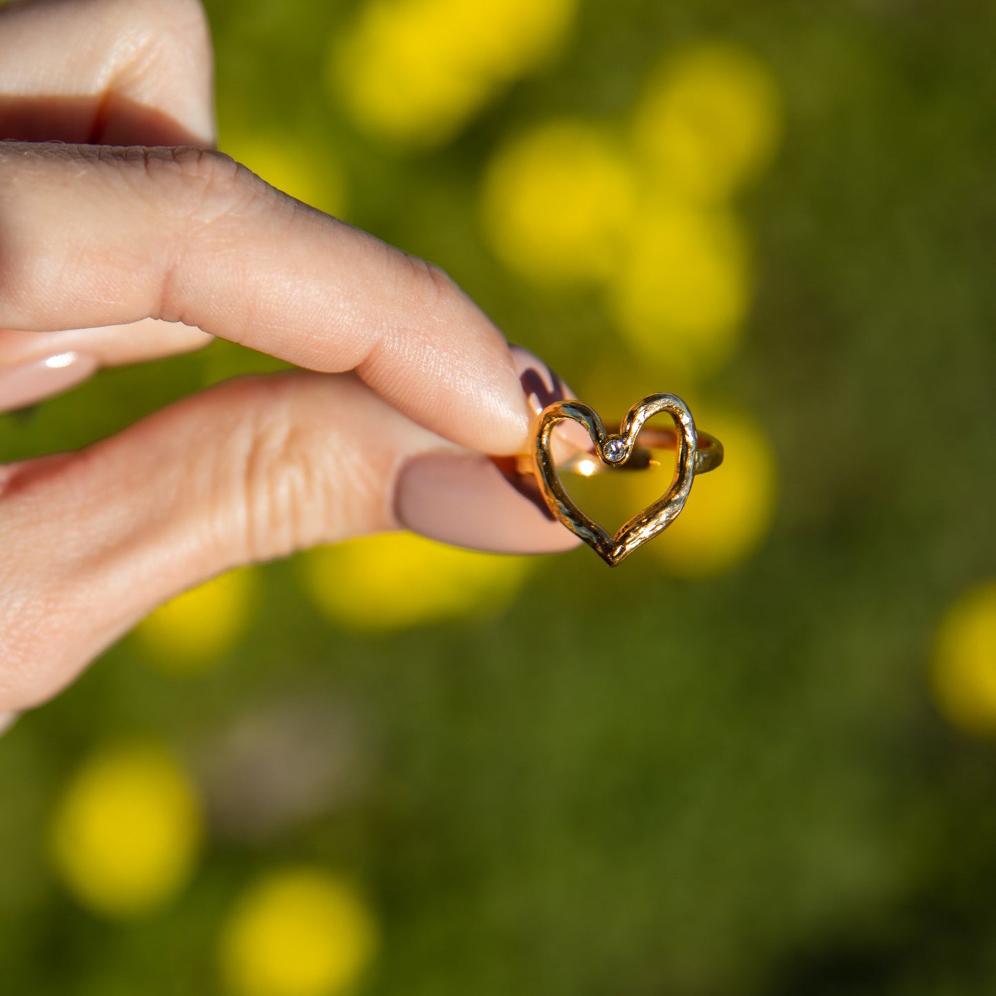 Anillo Corazón Ajustable - 2x1